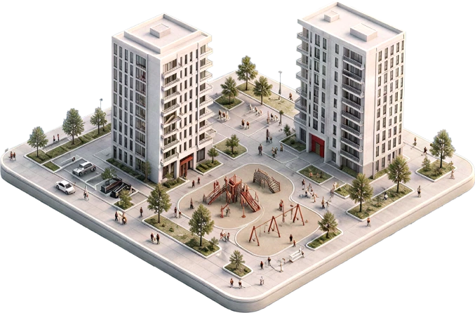 Companion AI solution for residential spaces