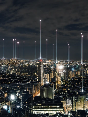 Through space solutions, HDC LABS night view image presenting a new standard of life