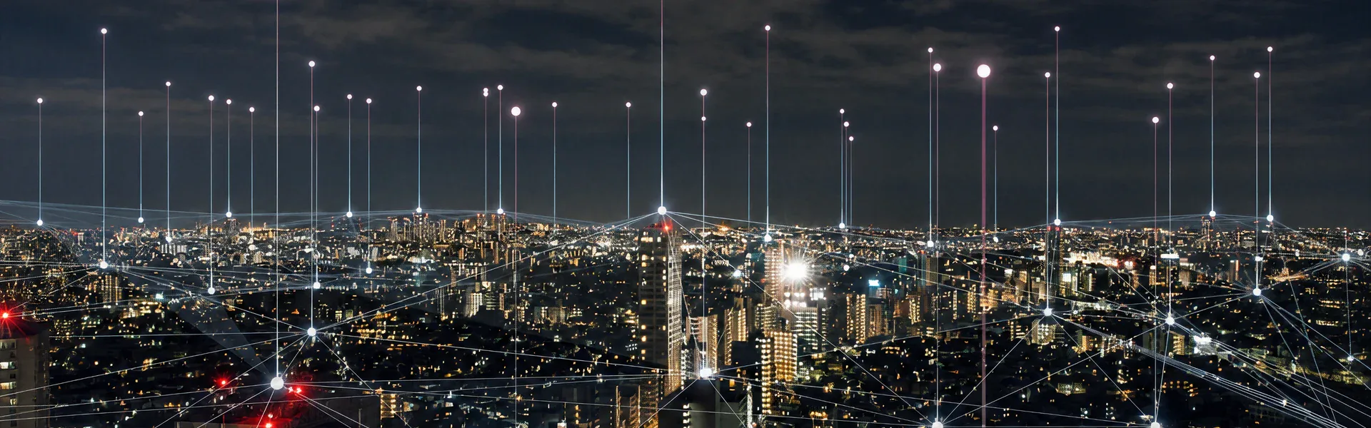 Through space solutions, HDC LABS night view image presenting a new standard of life