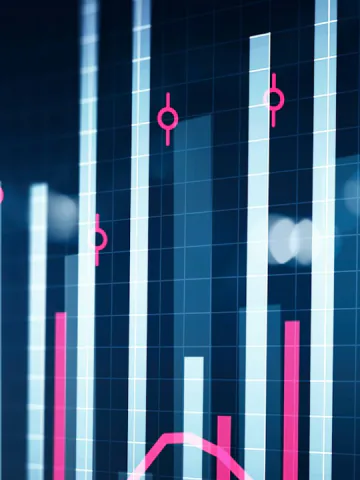 Financial information visual